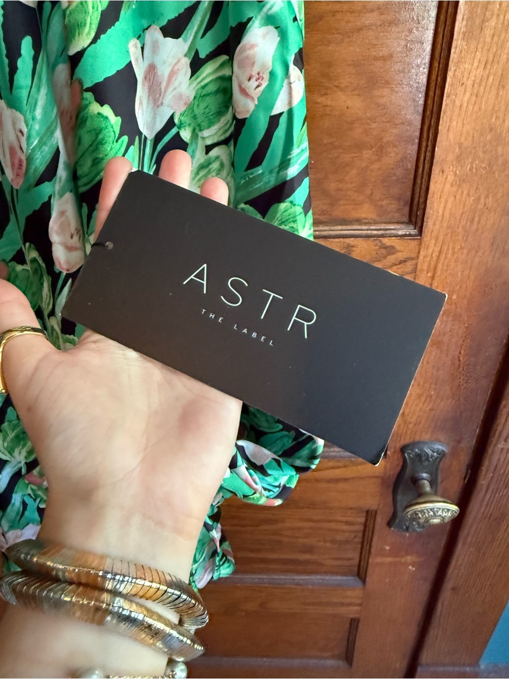NWT ASTR Floral Corset Dress Satin Long Midi Length Wedding Guest Summer US L - Picture 7 of 15